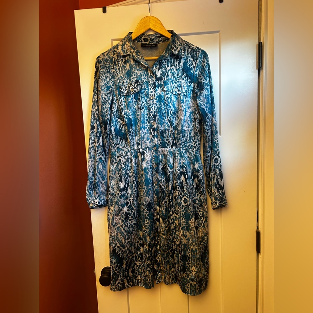 Jones New York Women’s Size 6 Button Midi Dress